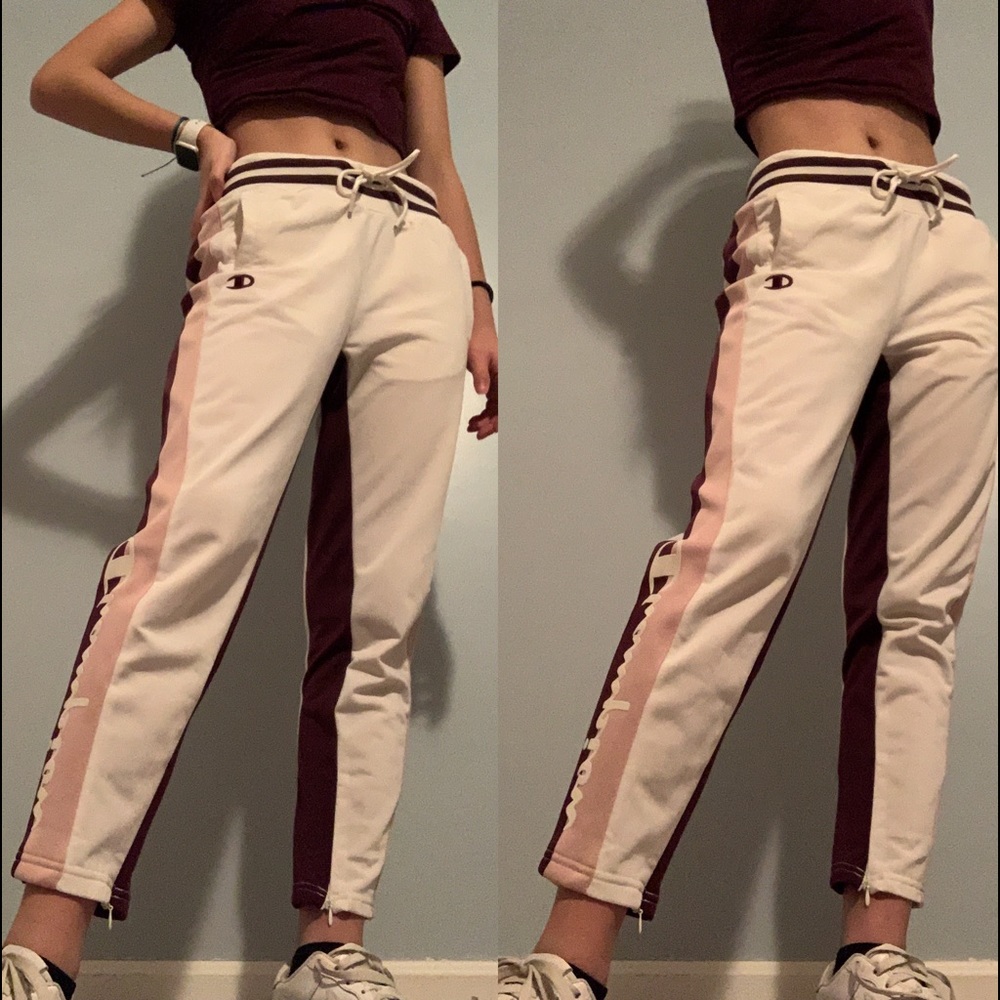 vintage champion track pants